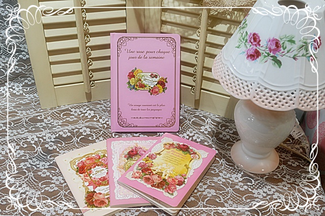 アンティークシリーズ ボタニカルローズ A6ノート