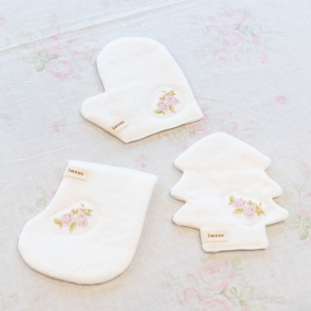 ミトン・ツリー・ブーツコースター3枚セット