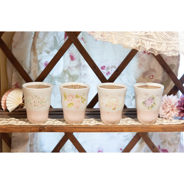 イマン エマ 癒しタンブラー【薔薇の雑貨のアンフロールenfleur】